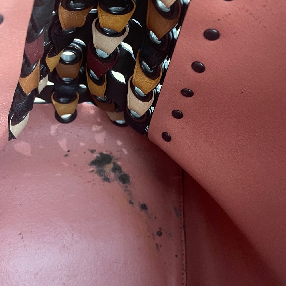 Coach 1941 Rogue Link Tote Melon Brown w/ Pouch - Picture 14 of 14